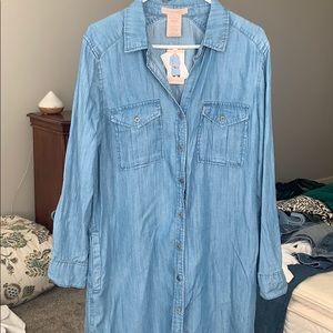 Philosophy Tencil tunic dress